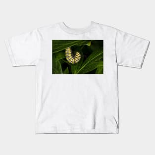 Monarch Caterpillar 4 Kids T-Shirt